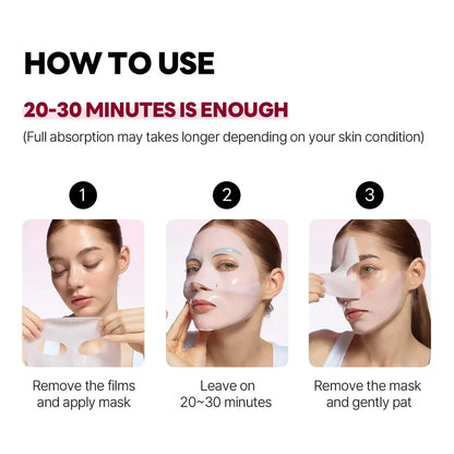 Round Lab Camellia Deep Collagen V Lifting Gel Mask Set (4 pcs)
