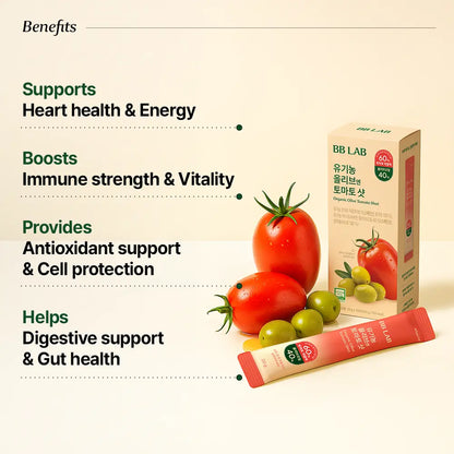 BB LAB Organic Olive Oil Tomato Dual Shot (10 sticks)