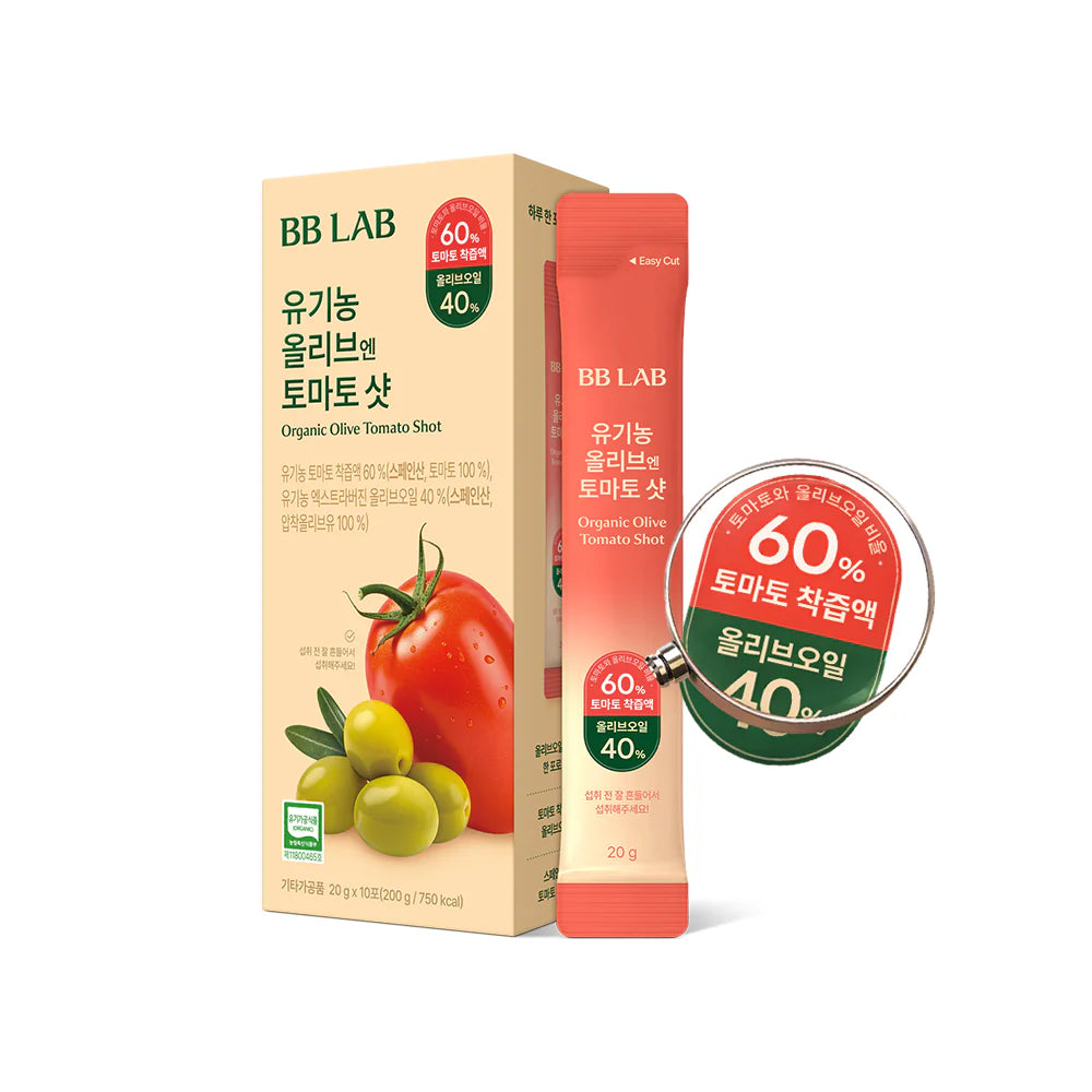BB LAB Organic Olive Oil Tomato Dual Shot (10 sticks)