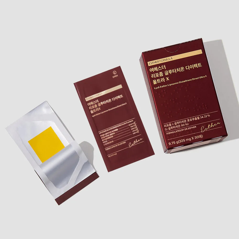 ESTHER FORMULA Lyuh Esther Liposome Glutathione Direct Ultra X