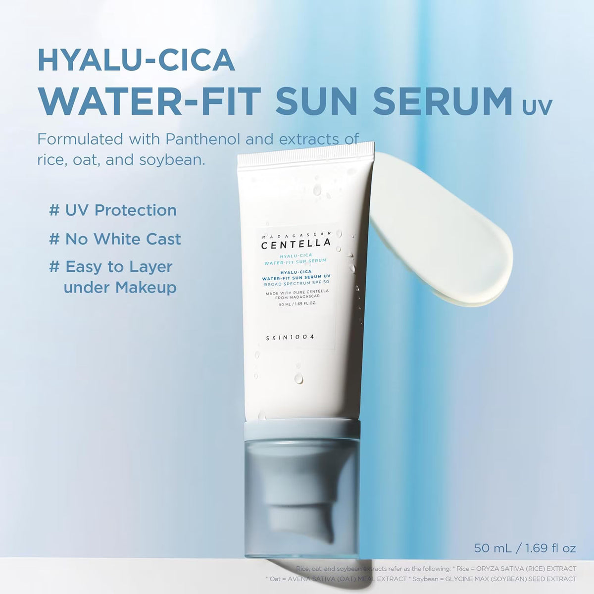 Skin 1004 Madagascar Centella Hyalu-Cica Water-Fit Sun Serum