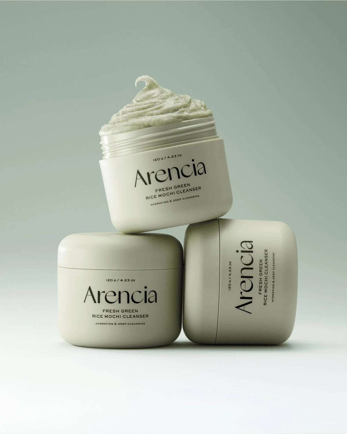 Arencia Fresh Green Rice Mochi Cleanser