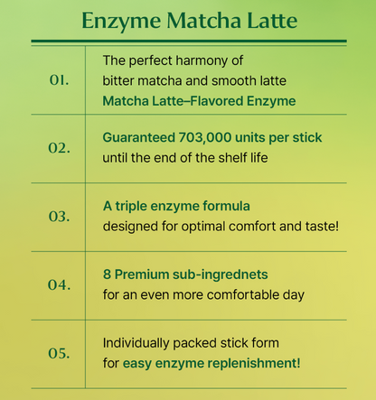 BB LAB Enzyme Matcha Latte