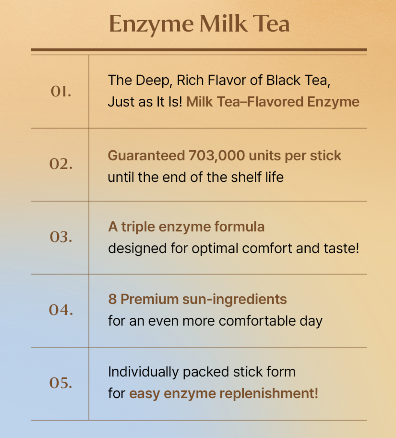 BB LAB Enzyme Milk Tea