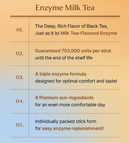 BB LAB Enzyme Milk Tea