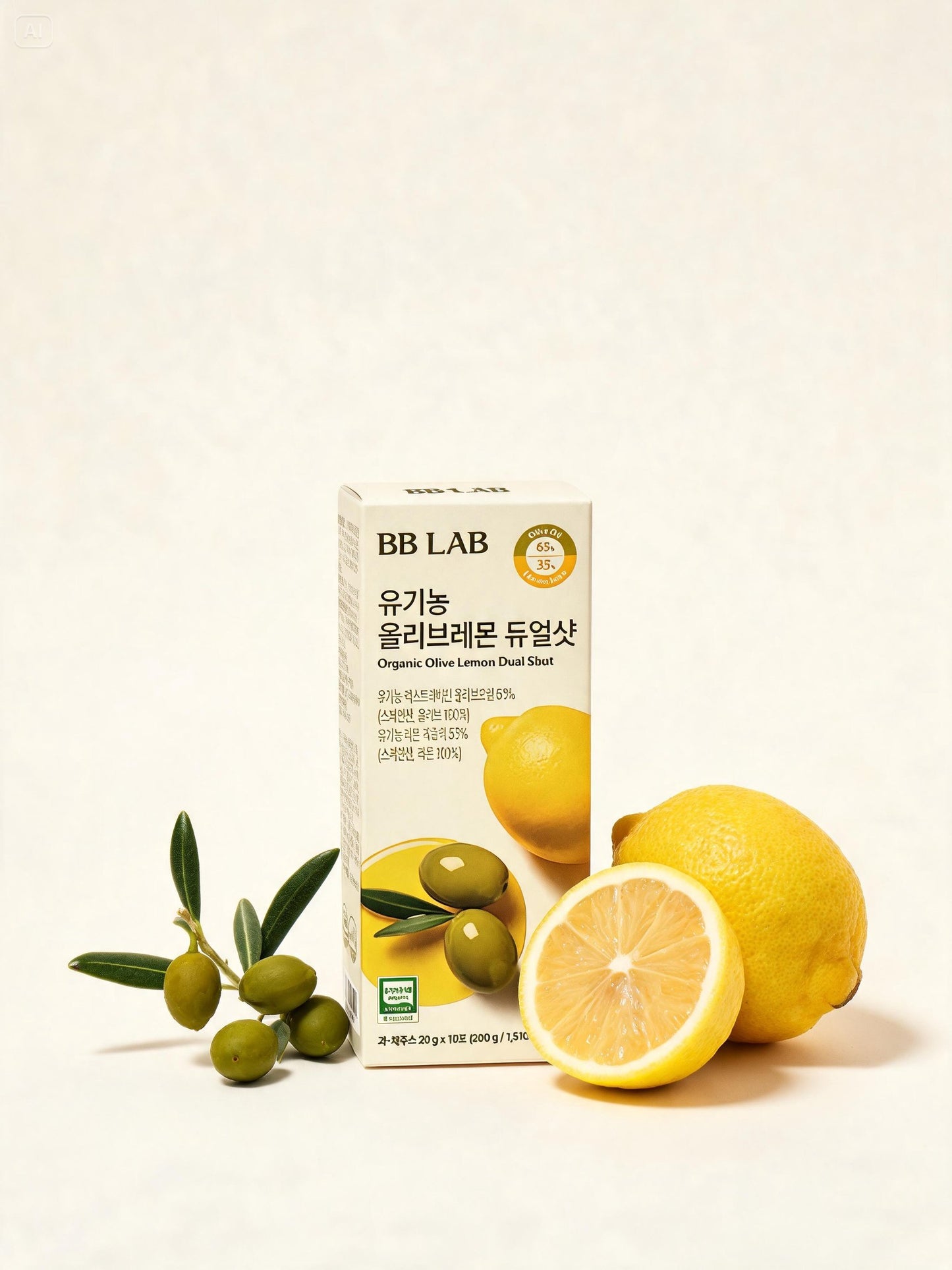 BB LAB Organic Olive Oil Lemon Dual Shot (10 sticks)